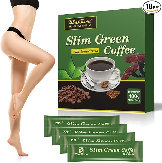 Slim Green Coffee with Ganoderma | Instant Coffee for Weight Loss, Appetite Control, Bloating, and Metabolism - Image 9