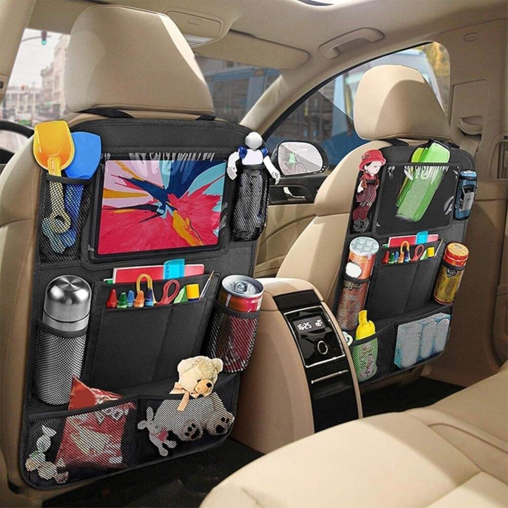 Pocket Car Seat Organizer Backseat with Tablet Holder, 24x17" Waterproof - Image 6