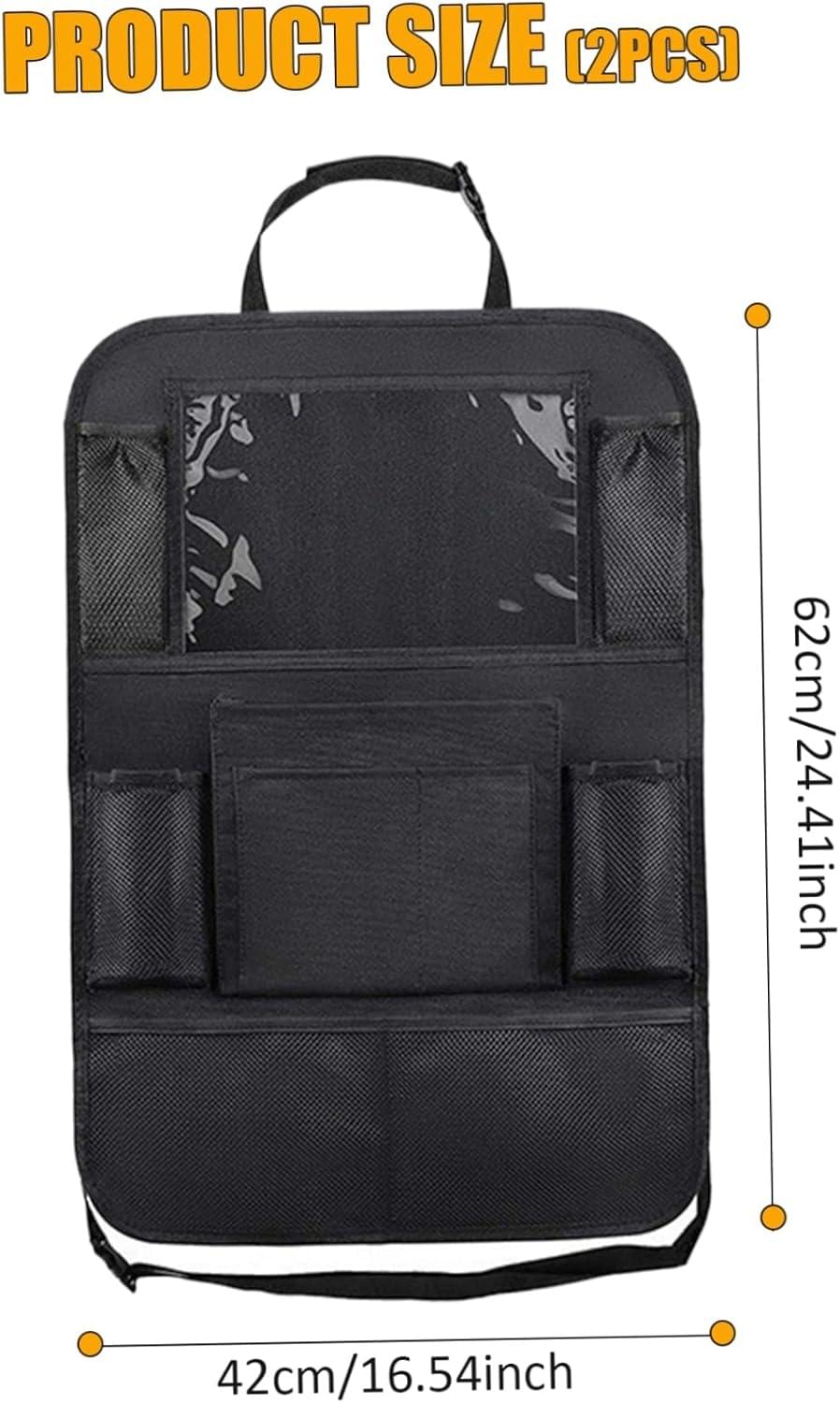 Pocket Car Seat Organizer Backseat with Tablet Holder, 24x17" Waterproof - Image 5