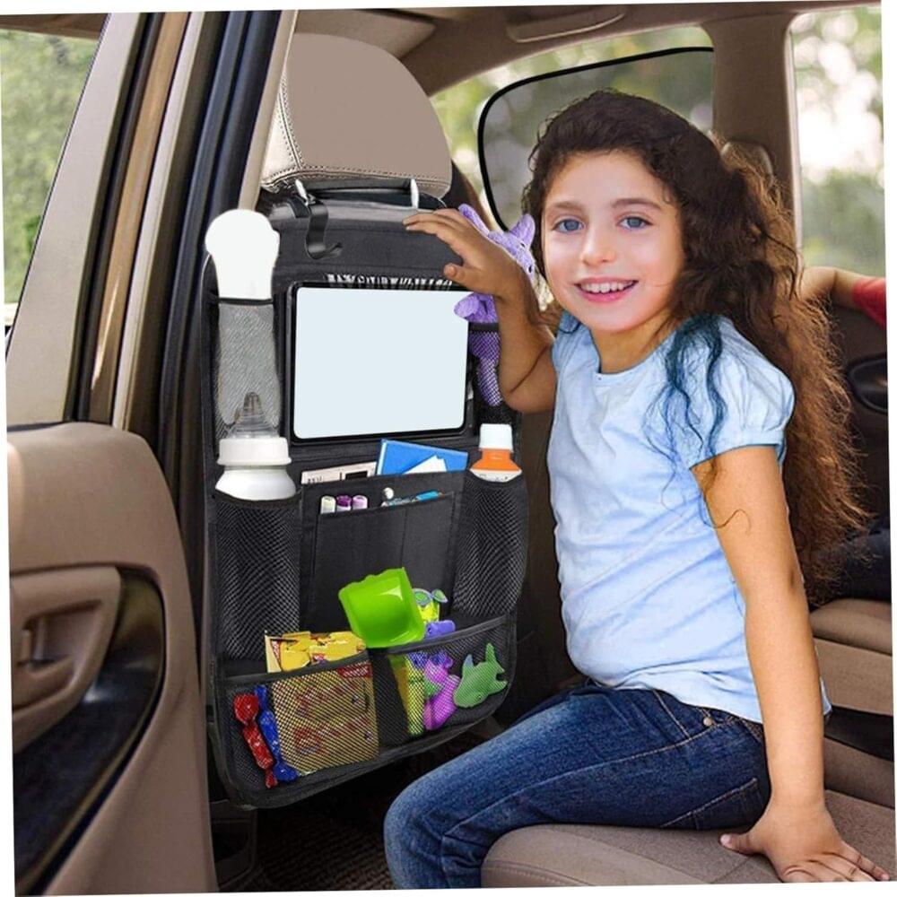 Pocket Car Seat Organizer Backseat with Tablet Holder, 24x17" Waterproof - Image 3
